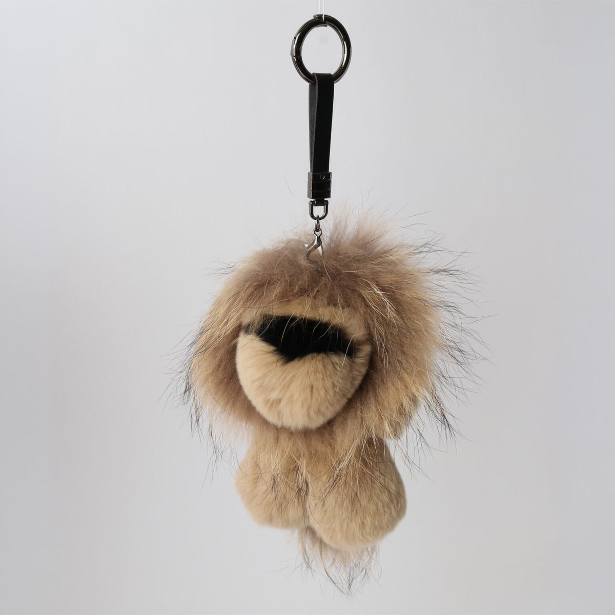 Lion Keyring - Coffee