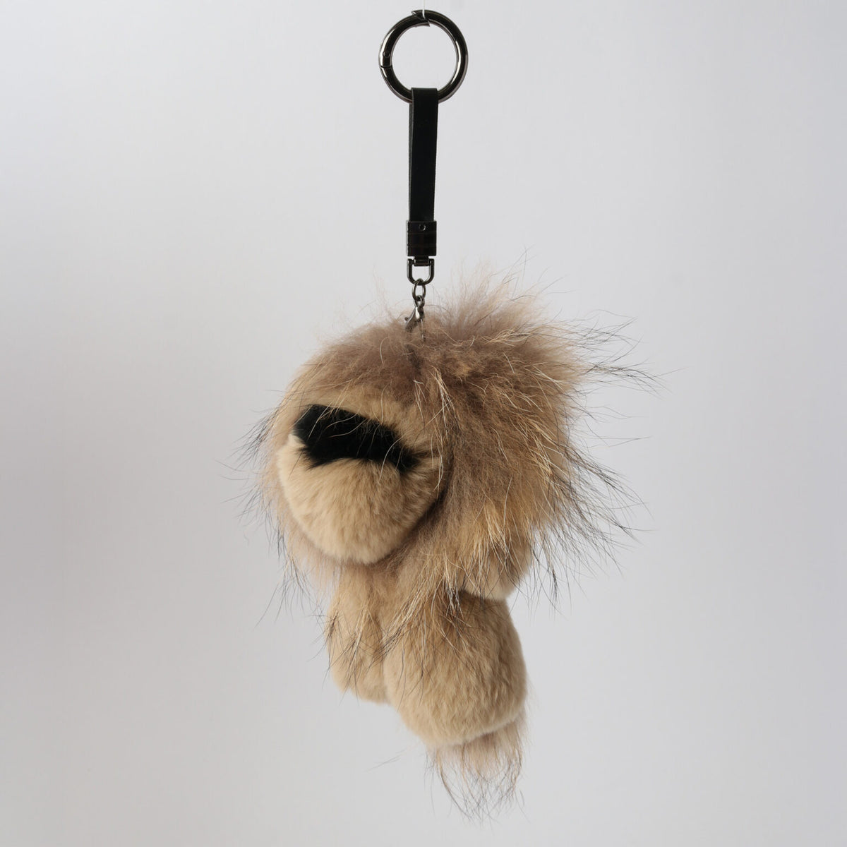 Lion Keyring - Coffee