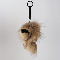 Lion Keyring - Coffee