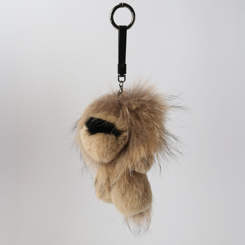 Lion Keyring - Coffee