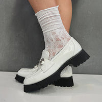 The Loafer Sock - White