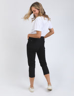 Mollie Capri Jean - Black Wash