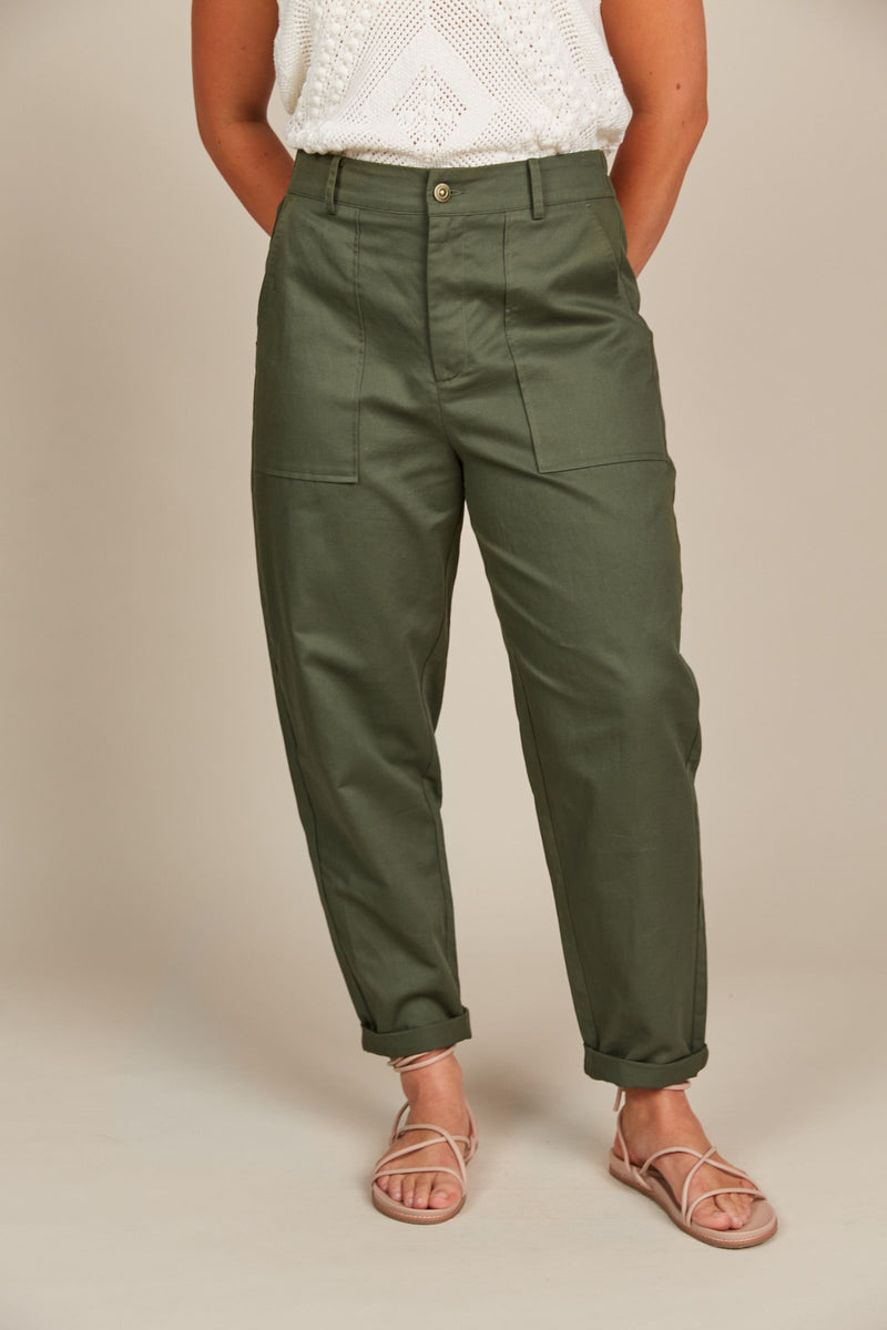 Lucille Pant - Olive