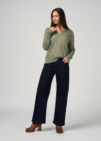 Lumira Sweater - Sage - Girl Next Door Fashion