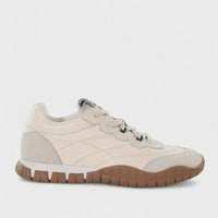 Luxe Runner - Ivory Suede Leather