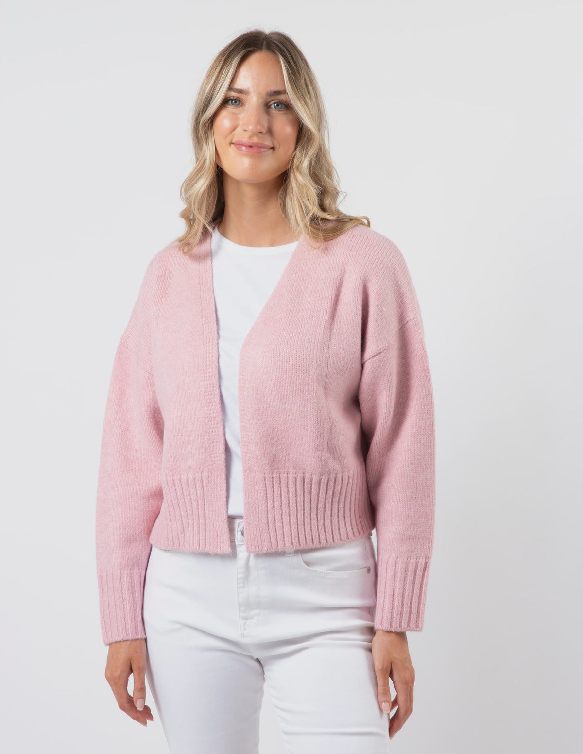 Martha Cardigan - Dusky Rose