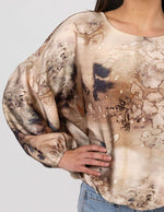 Verity Blouse - Winter Watercolour