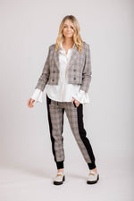 Contessa Blazer - Plaid