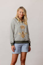 Queen Bee Sweat - Stripe