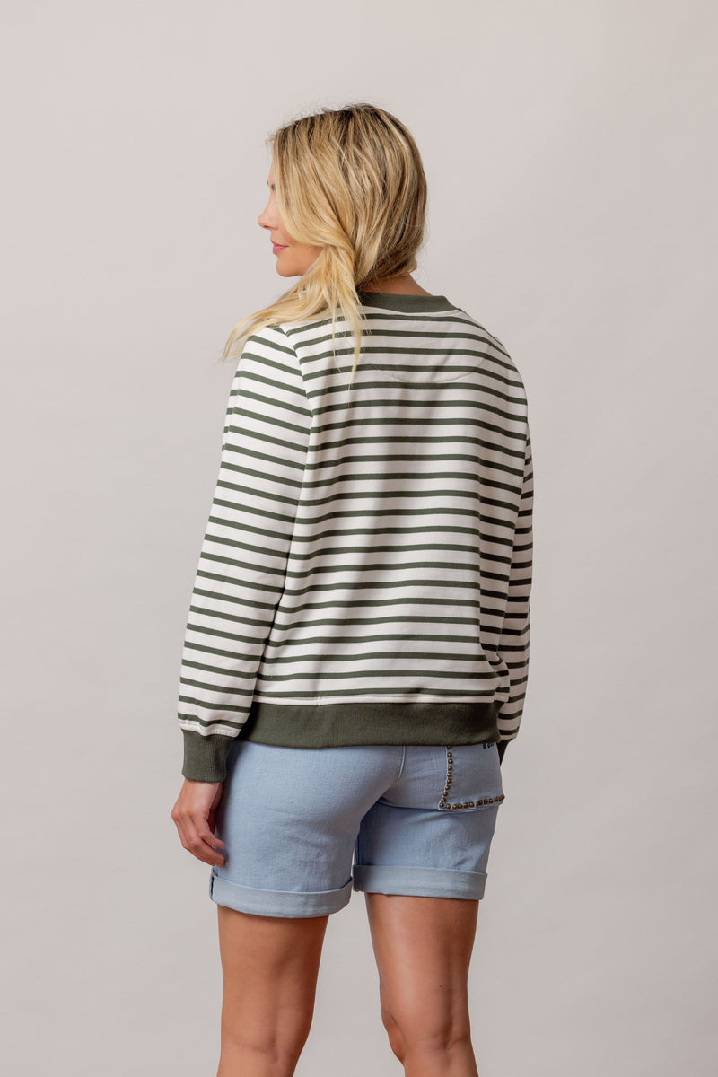 Queen Bee Sweat - Stripe