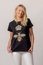 Queen Bee Tee - Black