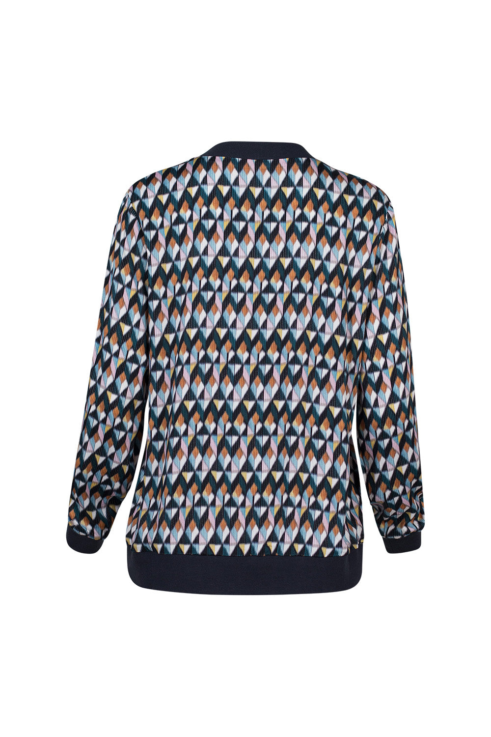 Facet V-Neck Top - Multi