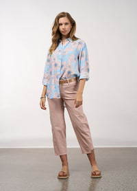 Poetic Shirt - Eggshell Multi