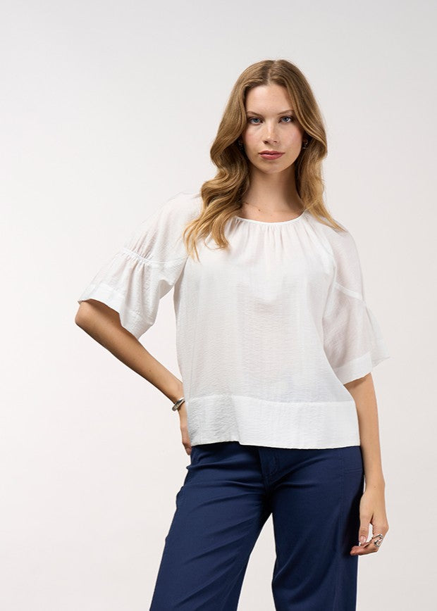Sonnet Top - White