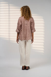 Double Up Shirt - Blush Multi