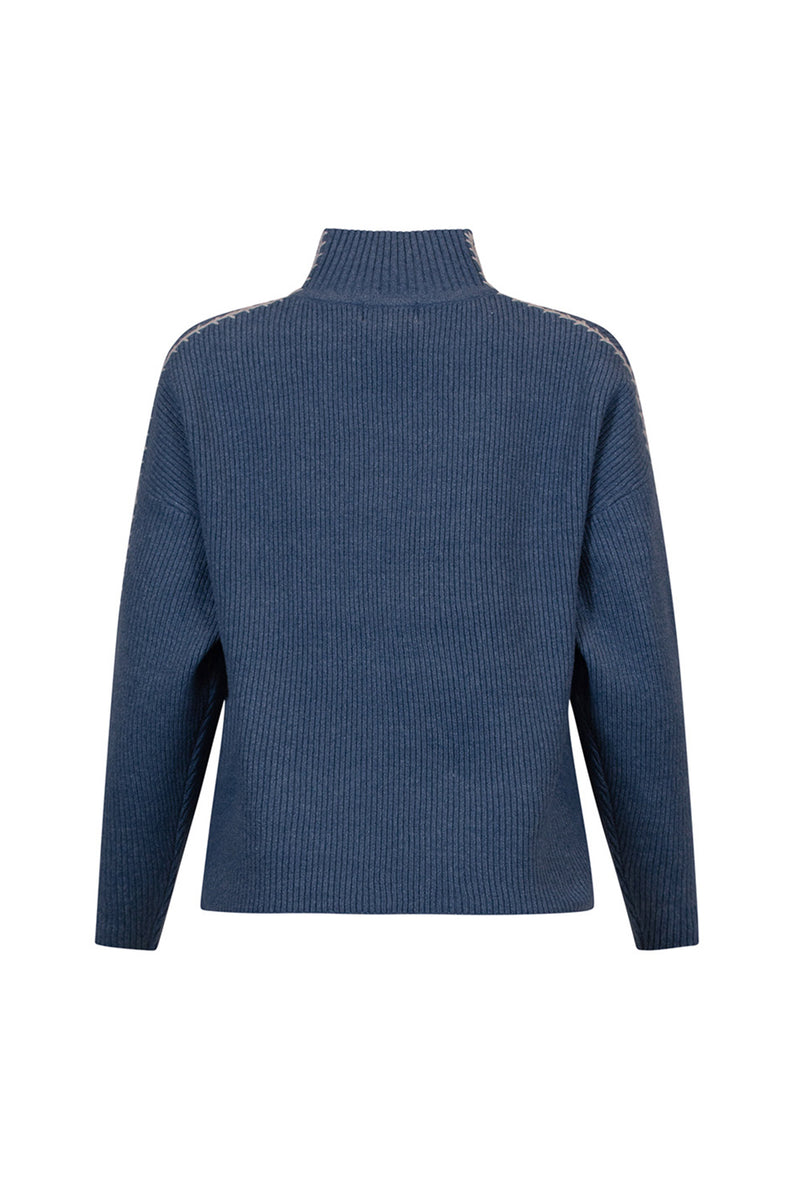 Navigator Sweater - Soft Denim