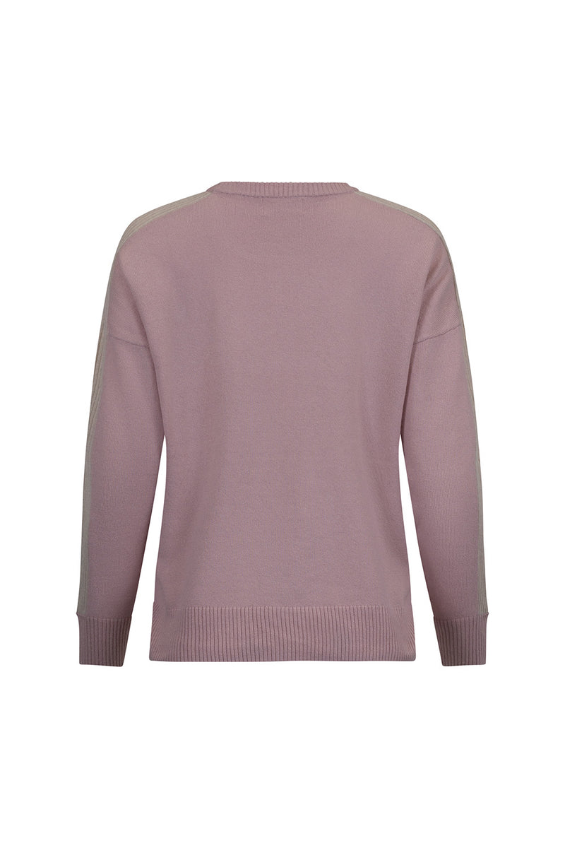 Getaway Crew Sweater - Dusky Pink