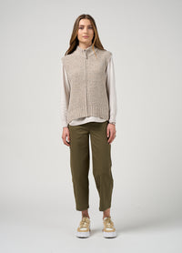 Campfire Vest - Pumice Fleck