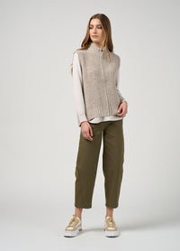 Campfire Vest - Pumice Fleck