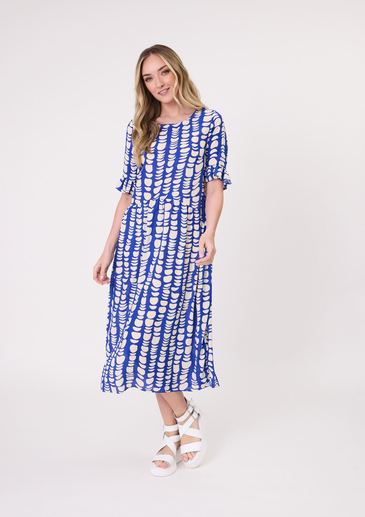 Madonna Dress - Cobalt