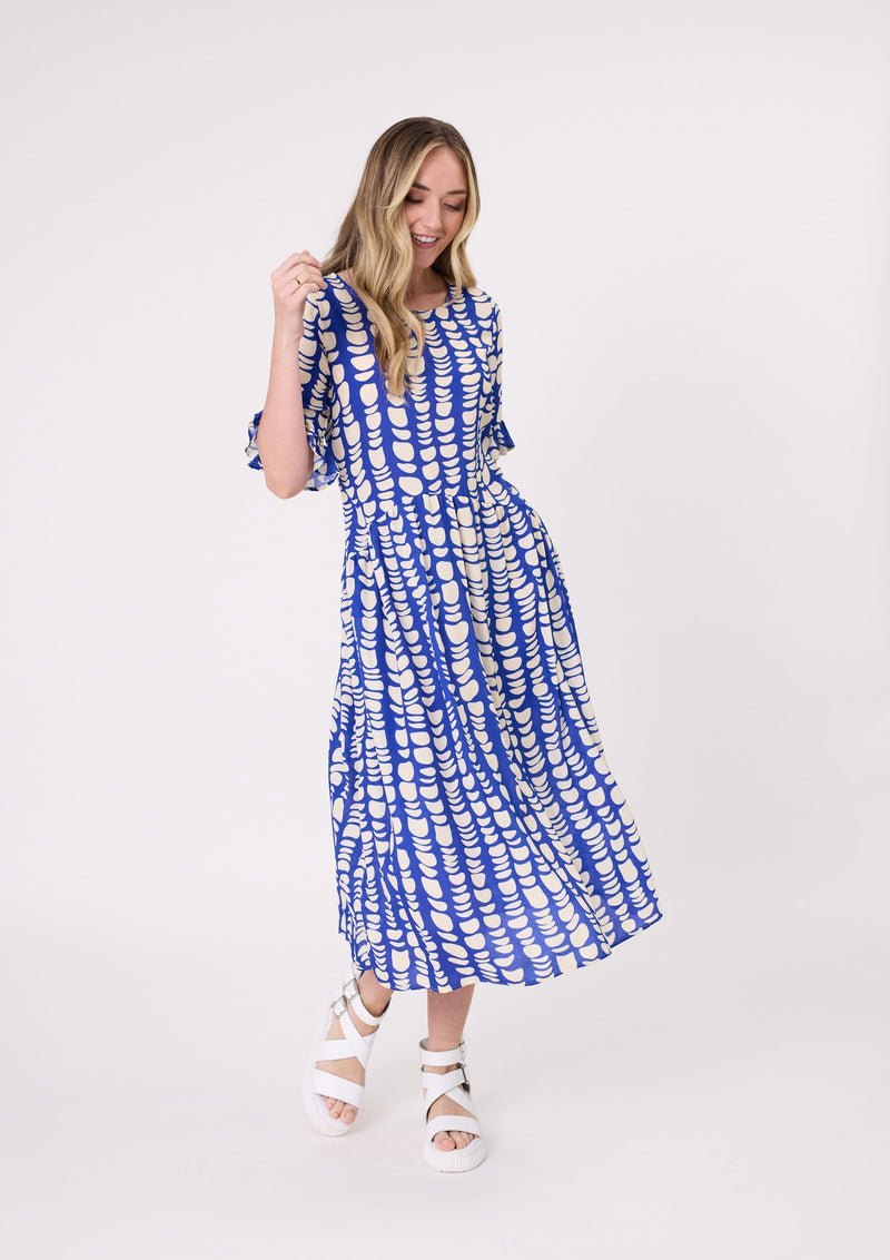 Madonna Dress - Cobalt