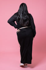 Mattie Sweater Skirt - Black