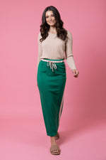 Mattie Sweater Skirt - Green