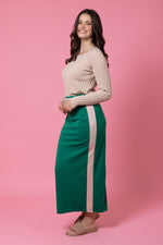 Mattie Sweater Skirt - Green