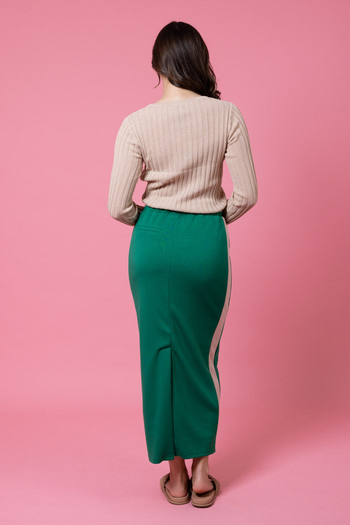 Mattie Sweater Skirt - Green