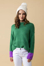 Megan Knit Jumper - Green