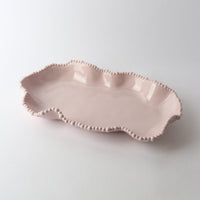 Melamine Pearl Serving Dish - Pink