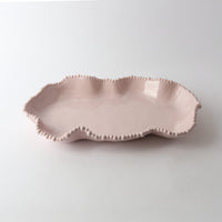 Melamine Pearl Serving Dish - Pink