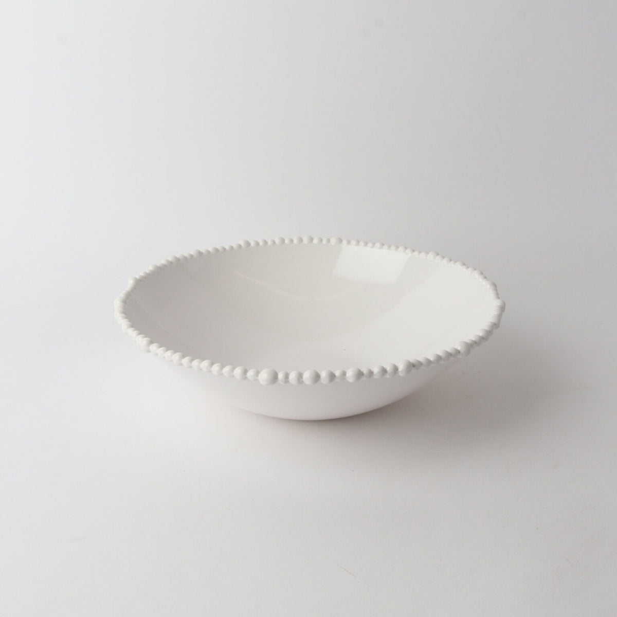 Melamine Pearl Tapered Bowl 29cm -  White