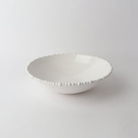 Melamine Pearl Tapered Bowl 29cm -  White