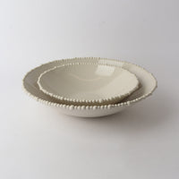 Melamine Pearl Tapered Bowl  38cm - Sand