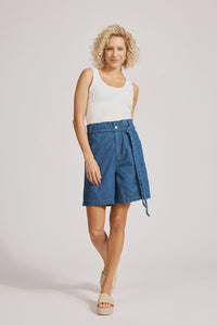 Melenia Denim Short - Indigo