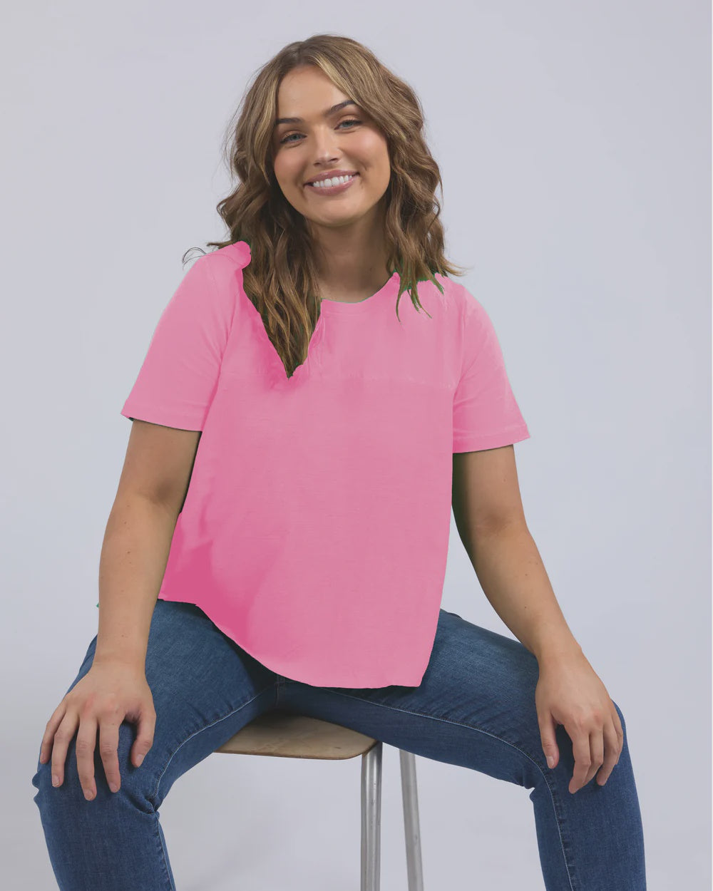 Melrose Top - Aurora Pink