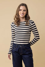 Merrie Top - Striped Black