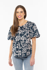 Relaxed Carefree Top - Cotton Contour