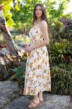 Millie Maxi Dress - Yellow Khaki