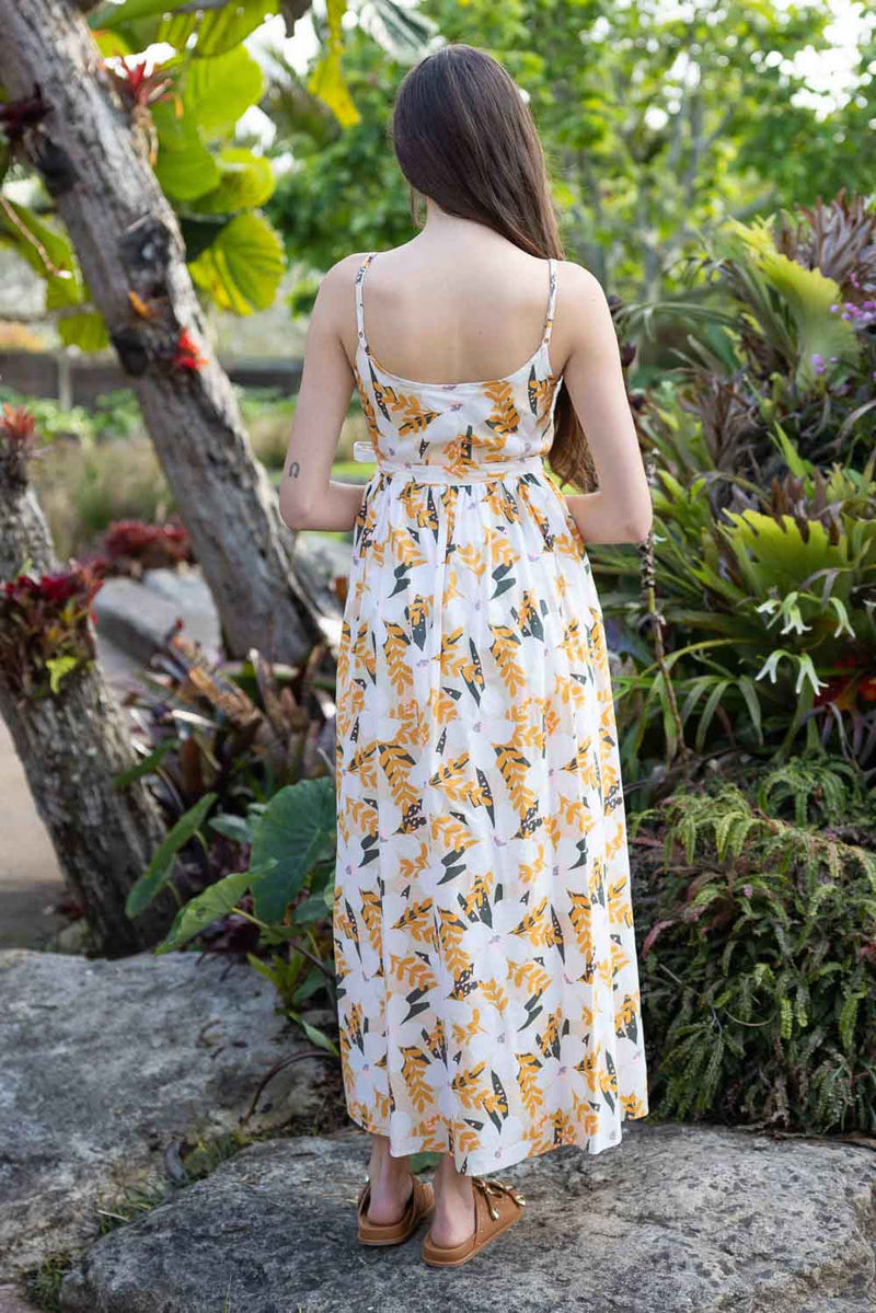 Millie Maxi Dress - Yellow Khaki