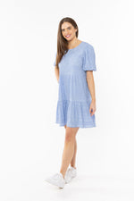 Carefree Mini Dress - Cornflower