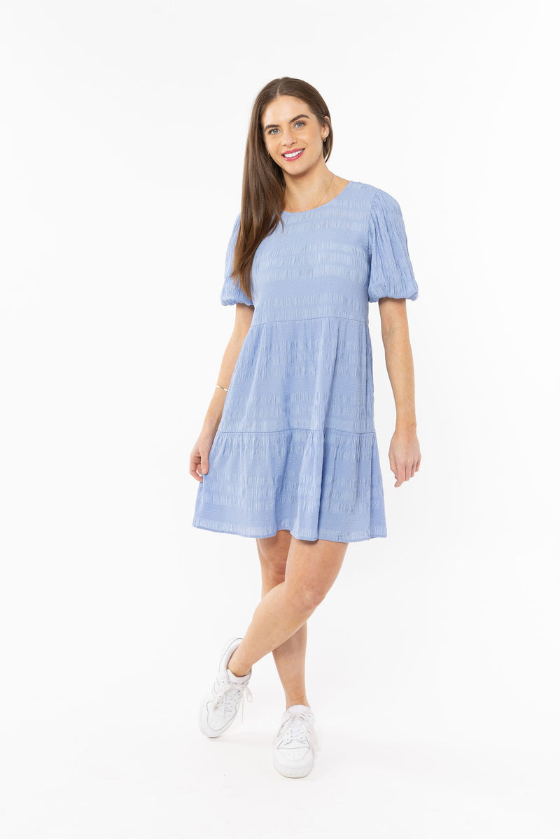 Carefree Mini Dress - Cornflower