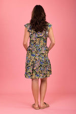 Miriam Dress - Blue Floral