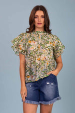 Monet Top - Green