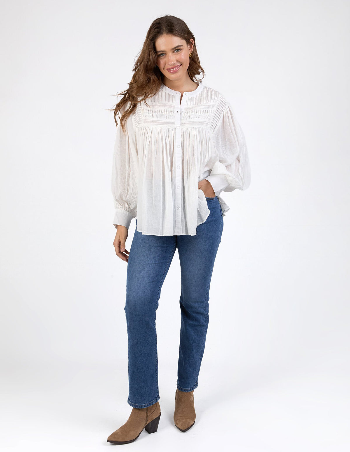 Montana Blouse - Marshmellow