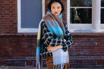 The Jumbo Scarf - Aqua Haze