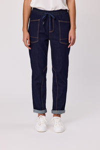 Caleb Relaxed Jogger - Indigo