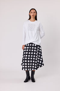 Prism Long Sleeve Tee - White