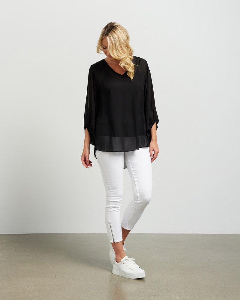 Maison Blouse - Black